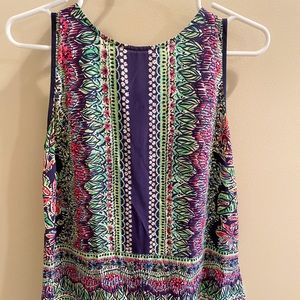 Lily Pulitzer silk shell